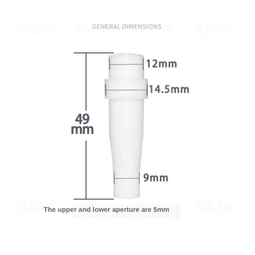 Kci Powder Core Powder Nozzle Powder Tube Electrostatic Powder Spraying Machine Spray Gun Powder Pump Accessories