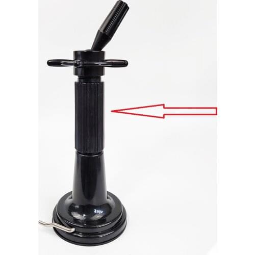 Professional Desktop Mannequin Head Stand Hairdressing Manikin Training Wig Cap Display Holder, 38cm, Black