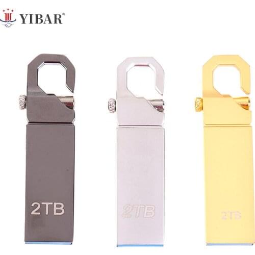 USB Flash Drive 32GB-2TB USB 3.0 Pen Flash Drive Pendrive U Disk External Storage Memory Stick Car keychain deco