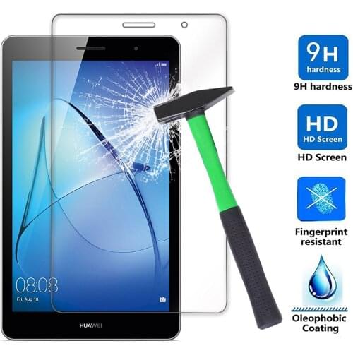For Huawei Mediapad T3 8 inch Tempered Glass, Clear 9H Explosion-proof LCD Screen Protector for KOB-L09 KOB-W09 Protective Film