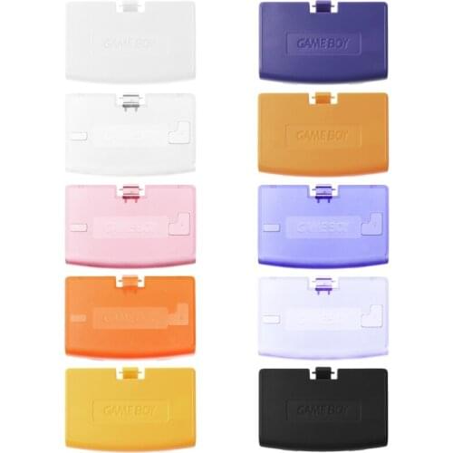 Replacement Plastic Battery Cover Back Door Lid Replace For Nintendo Gameboy Advance GBA Console