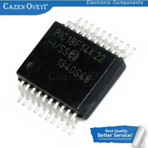1pcs/lot PIC18F14K22 PIC18F14K22-I PIC18F14K22-I/SS SSOP-20 In Stock