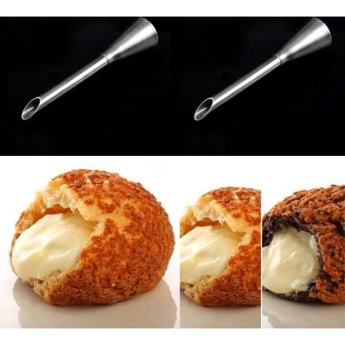 1PC Puffs of Stainless Steel Piping Mouth Crowded Flowers Mouth Mouth Crowded Puffs Cream Fillings OK 0238