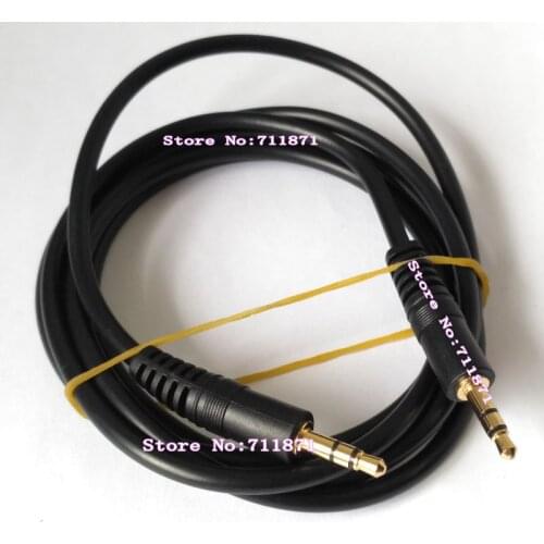 150cm 3 Section stereo 3.5mm Male to Male Audio line Cable 3 contact 3.5 Male to 3.5 Male Audio cable Line wire special price