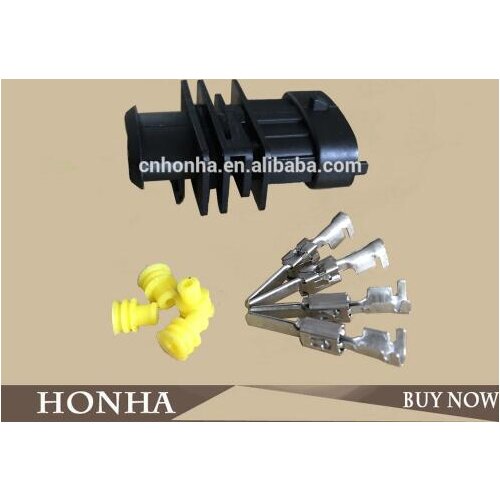 1928403453 cheap price PA66 black 4 pin automotive male wire harness connector