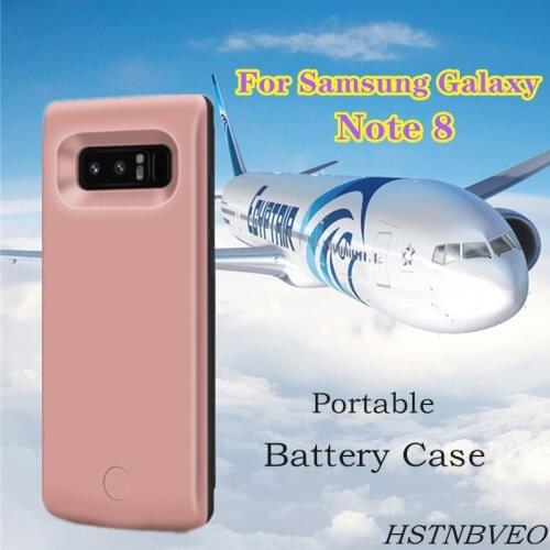 Battery Charger Cases For Samsung Galaxy Note 8 battery Case Charging Phone Power bank Cover For Samsung Galaxy Note 8