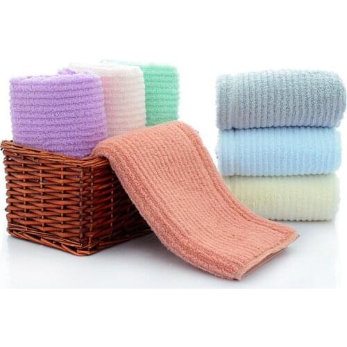 Long Soft Face Towel Absorbent Bath Towel Cotton Washcloth Hair Towels Bathroom Body Face Hand Cleaning Drying Strong 34*76cm