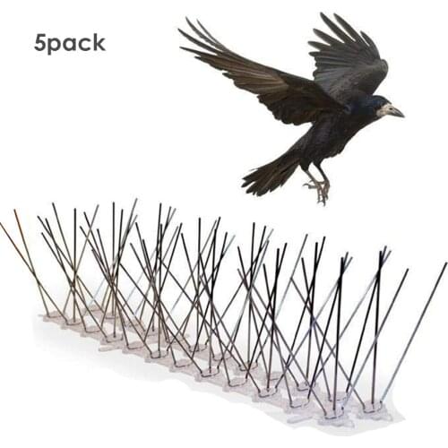 Hot selling 50cm Plastic Silicone Bird Spikes Anti Bird Anti Bird Spike for Get Rid of Bird and Scare Birds Pest Control