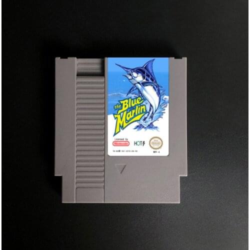 The Blue Marlin - 72 pins 8bit Game Cartridge