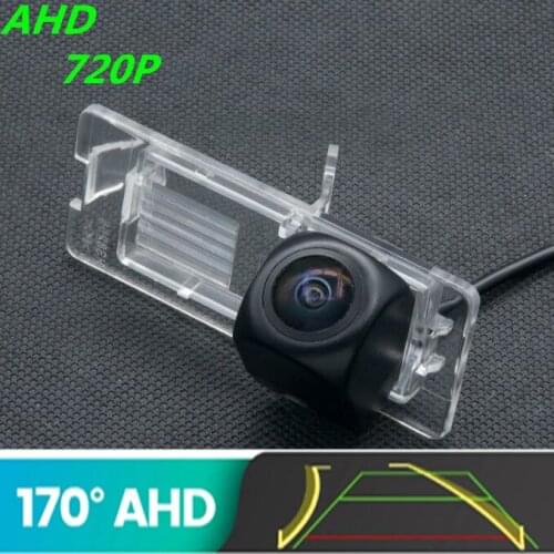AHD 720P Trajectory Fisheye Car Rear View Camera For Renault Megane 2002~2008 Laguna III 2 2007 ~ 2015 Reverse Vehicle Camera