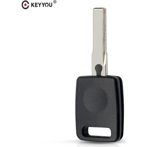 KEYYOU 10pcs New Transponder Car Remot Key Case Fob Shell for Audi A4 A4L A6 A6L A3 Q3 Auto Key Cover Case