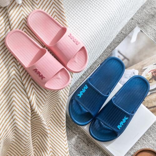 Japanese-style Home Lovers Take A Bath and Shower Indoors. Flat-bottomed Mens Slippers Women House Slippers Slippers Men