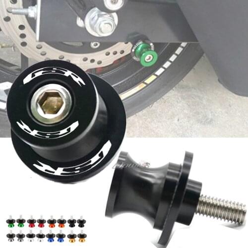 M8 For Suzuki GSR600 GSR750 GSR400 GSR 400 600 750 Motorcycle CNC Frame Stands Screws sliders Swingarm Spools Slider Modified
