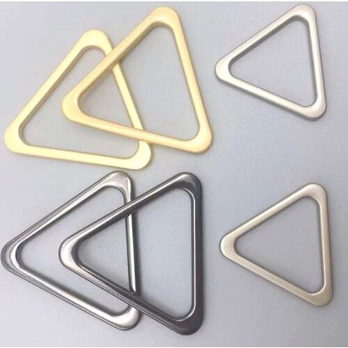 Meetee 10pcs 25/30/35/40mm Metal O Ring Buckles Webbing Hook Loop Clasp DIY Bags Strap Transfer Rings Buckle Connection Hooks