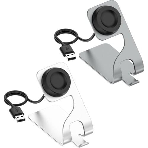 Metal Aluminum Smartwatch Charger Dock Station Bracket for Huawei Watch 3/watch 3 pro/GT2/GT2 pro ECG Watch Accessories