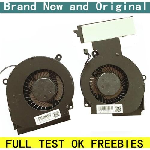 New laptop CPU GPU cooling fan Cooler Notebook PC for HP Gaming NB WASD 4 pro IV Omen 15-DC TPN-Q211 L30203-001 L30204-001 G3D