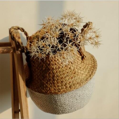 Seagrass basket mimbre wicker rattan basket rieten mand cesta mimbre panier osier