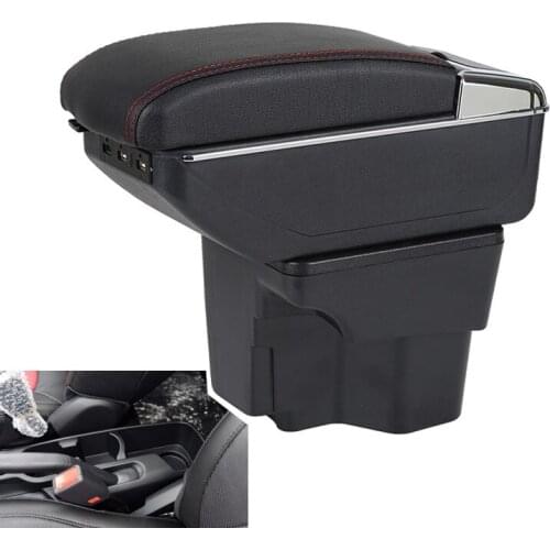 For KIA K2 RIO armrest box central Store content box with cup holder products interior car-styling Accessories 2011-2016