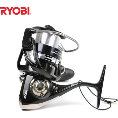 New 100% Black RYOBI HPA High Quality Spinning Fishing Reel Angel Roll Carps Fishing Tackle Carretilha Pesca Mo New ARCTICA