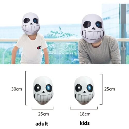 Sans Undertale Cosplay Hoodies Latex Mask FRESH SKELETON jacket sans plus velvet hooded zipper sweater animation game outfit
