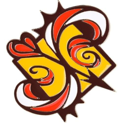 SK8 the Infinity Bedges Brooch SNOW Cherry Blossom Badge Anime Enamel Pin Accessories Bag Backpack Accessories Halloween Gift