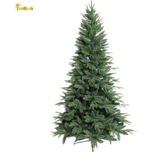 Teellook 1.8M / 180CM High-grade PE + PVC Mixed Christmas Tree Christmas Hotel Shopping Mall Scene Decorative Decoration