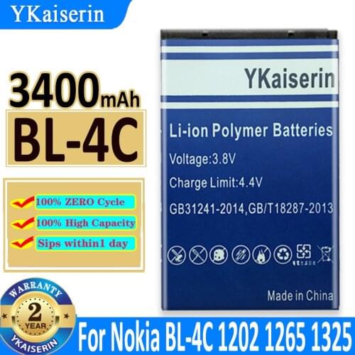 YKaiserin Nokia Phone Batteries