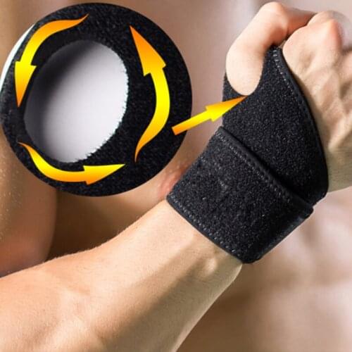 1pcs Adjustable Sport Wristband Wrist Brace Wrist Support Strap Wrist Wrap Splint Fractures Carpal Tunnel Sport Sprain