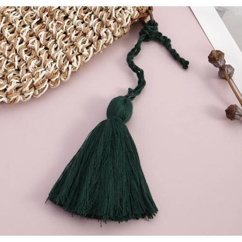 1Pc Vintage Handmade Tassels Bag Keychain Women Party Accessories Car Handing Keyring Simple Jewlery E2467