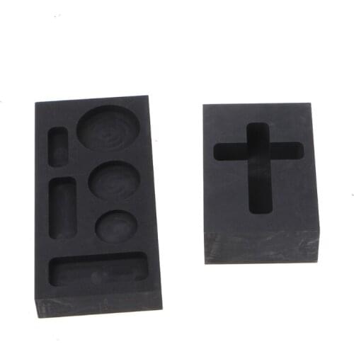 13MC Graphite Casting Ingot Mold Metal Casting Refining Metal Jewelry Gold Scrap Bar