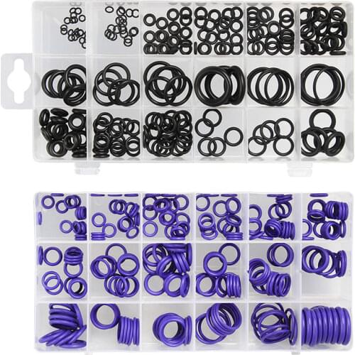 495PCS 36 Sizes O-ring Kit Metric O ring Seals Watertightness Rubber O ring Gaskets oil resistance Assortment Kit