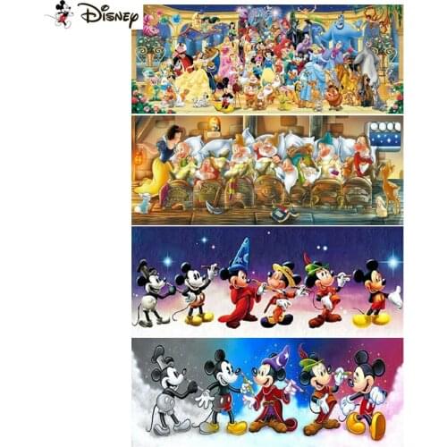 Disney Diamond Painting Full Square/Round Diamond "Mickey Mouse Cartoon" Pattern Embroidery Cross Stitch 5D Rhinestone Painting