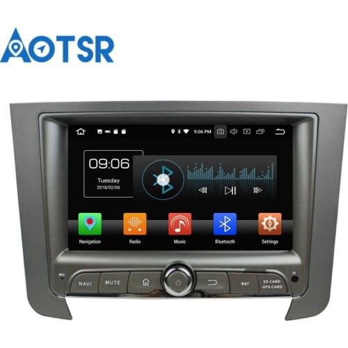 Aotsr Android 8.0 7.1 GPS navigation Car NO DVD Player For Ssangyong Rexton 2014 multimedia radio recorder 2 DIN 4GB+32GB