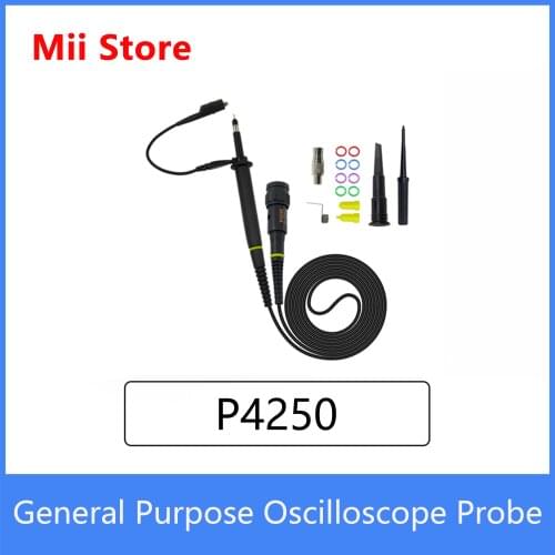 Cleqee P4250 1PCS Oscilloscope Probe 100:1 250MHz 2KV Withstand High Voltage For Oscilloscope