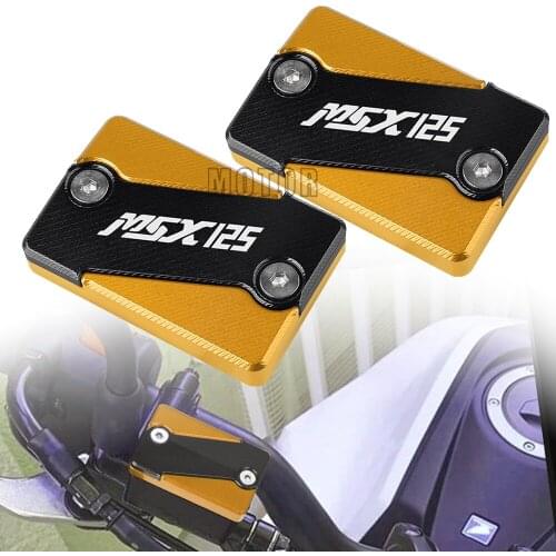 For Honda MSX125 MSX 125 Grom SF 2013 2014 2015 2016 2017 2018 2019 2020 Motorcycle Front Rear Brake Fluid Reservoir Cap Cover