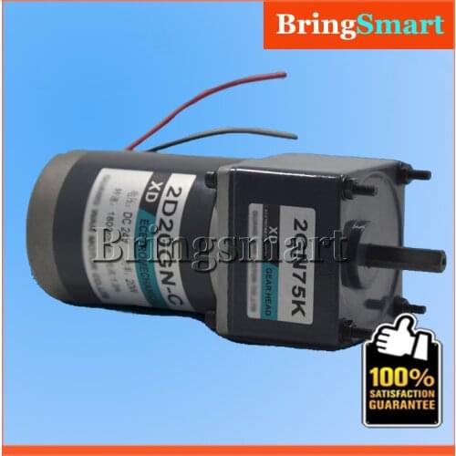 2D20GN-C DC 12Volt Permanent Magnet Gear Motor 20W 24V Powerful Dc Motor 12v High Torque 12v Dc Motor