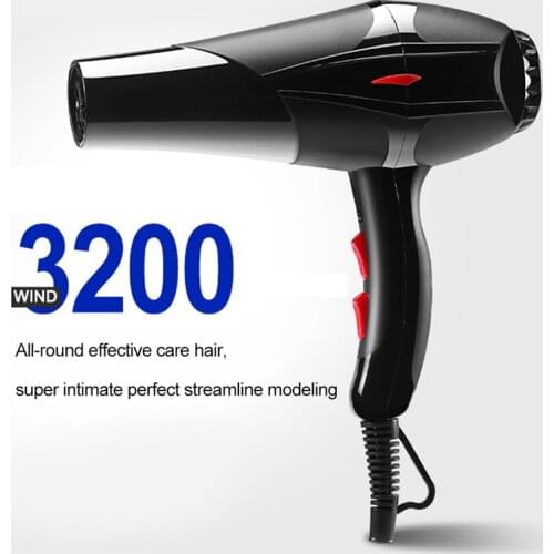 220V With EU US UK Plug 3000W Hot And Cold Wind Hair Dryer Blow dryer Hairdryer Styling Tools For Salons and Household Use