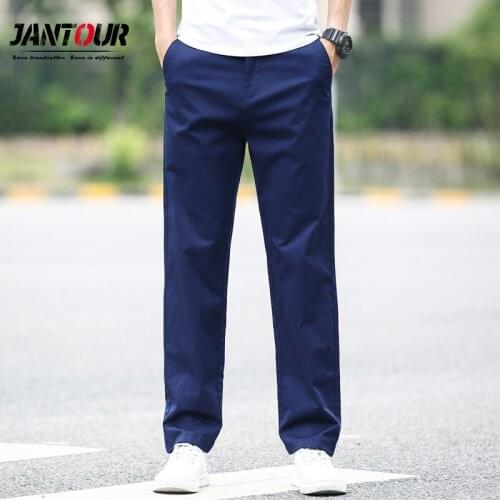 2021 Mens Autumn Winter Fashion Business Casual Long Pants Suit Pants Male Elastic Straight Formal Trousers Plus Big Size 28-40