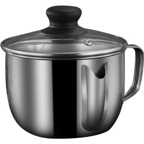 Cooking Grease Separator Pot Oil Soup Strainer Cup Multi-Purpose Use Stainless