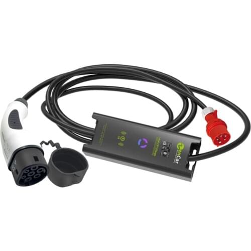 Easy use 11KW 16A IEC62196-2 Mode2 ev charger ev charging station portable EVSE Meet IEC 61851