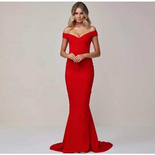 Womens Off Shoulder Dresses Romagic China