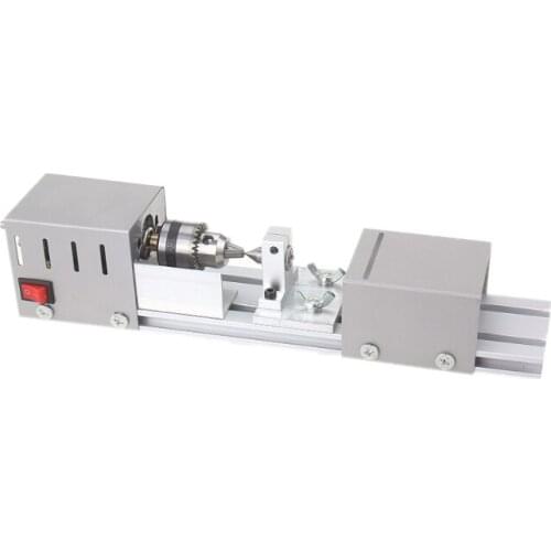 Lathe Miniature Machine Tool Woodworking Mini Small Car Beads Bead Machine Bracelets Puncher Simple DIY Durable Machine Tool