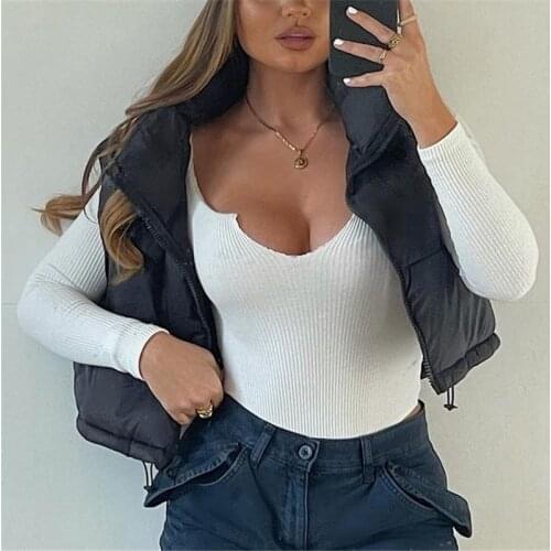 ZXQJ Women's Leather Vests