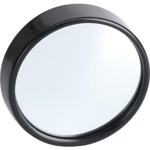 1x 70mm Wide Angle Round Convex Car Vehicle Mirror Blind Spot Auto Rear View Car Decoration