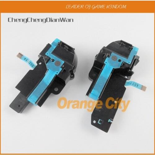 5sets Left right Conductive Film Key Button Ribbon Flex Cable with Bracket For Wii u WIIU Pad Controller
