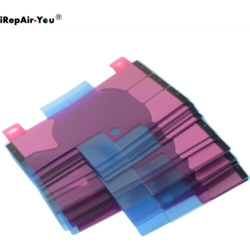 500PCS Orginal Battery Adhesive Sticker Strips For iPhone X 8 76 6s Plus 5 5s 5c Double Tape Pull Trip Glue Replacement Parts
