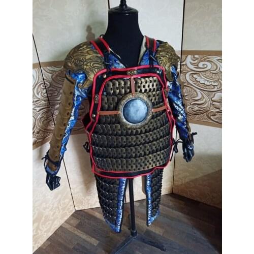 Chinese ancient generals armor helmets movie stage costumes