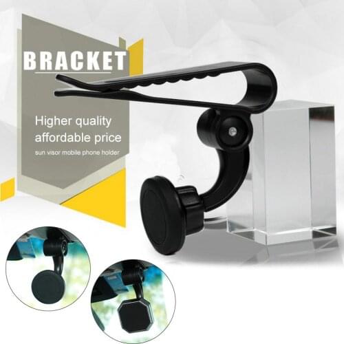 Car Navigation Phone Holder Universal Multifunctional Sun Visor Strong Magnetic Phone Holder Applicable To Most Mobile Phone