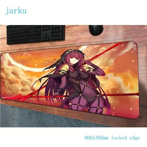 Fate grand order mouse pad 900x300mm mats cute Computer mouse mat gaming accessories desk large mousepad keyboard games pc gamer