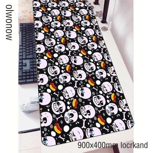 Undertale padmouse 900x400x3mm gaming mousepad hot sales large mouse pad gamer computer desk locrkand mat notbook mousemat pc